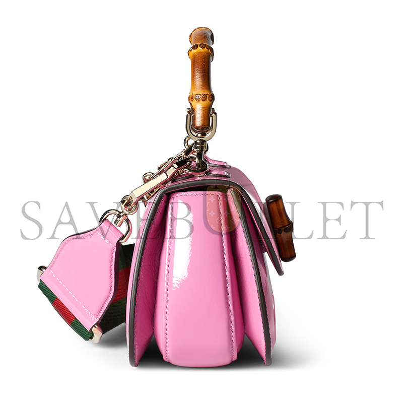 GUCCI BAMBOO 1947 MINI PYTHON BAG 786482 (17*12*7.5cm) GUCCI BAMBOO 1947 MINI PYTHON BAG 786482 (17*12*7.5cm)